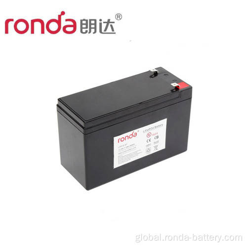 12V LiFePO4 Lithium Battery 12.8V 7.5Ah 96Wh LiFePO4 Battery SLA Battery Replacement Manufactory